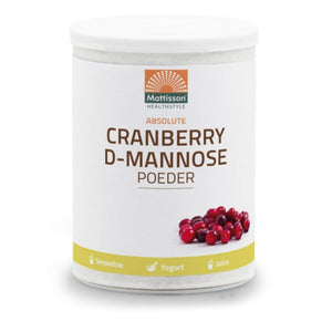 Cranberry D-Mannose powder 100 Gr | Healthy Urinary Bladder Tract | Mattisson