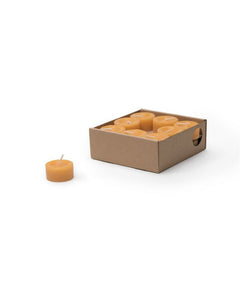 Dipam | Box of 18 Beeswax Tea Lights - SAAR SOLEARES