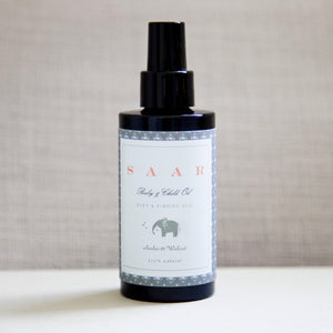 Saar Soleares Organic Baby & Child Oil | with Natural Baltic Amber - SAAR SOLEARES
